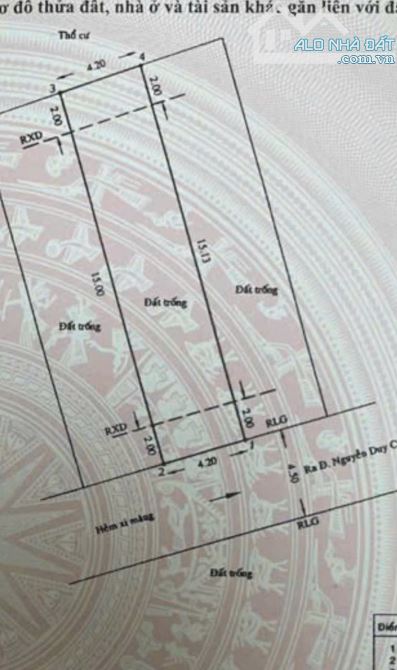 Bán lô đất Nguyễn Duy Cung, Phường 12, Gò Vấp 5,1tỷ - 2
