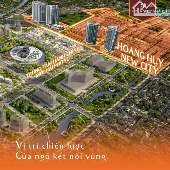 Rẻ nhất Hoàng Huy New City 90m2 ngang 6m ngay trường học, bể bơi giá chỉ 10 tỷ - 2