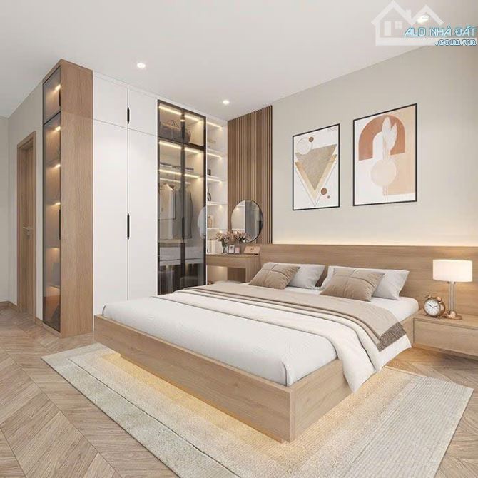 Nhà Hoàng Cầu Đống Đa, 72m2x4T, MT 4.5m, 2 mặt ngõ ôtô tránh,ô chờ thang máy, KD sầm uất - 2