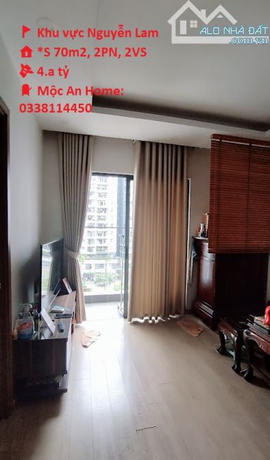 Bán căn góc 70m2, 2PN, 2VS chung cư Hope Residences, Nguyễn Lam - 2