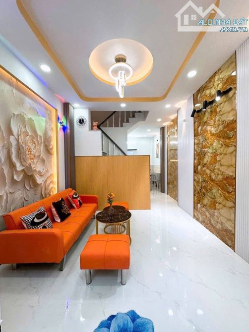 Nhà Mới 1 Lầu Ngay Khu Tân Kim, Full Nội Thất . Sổ Hồng Riêng Giá Rẻ - 2