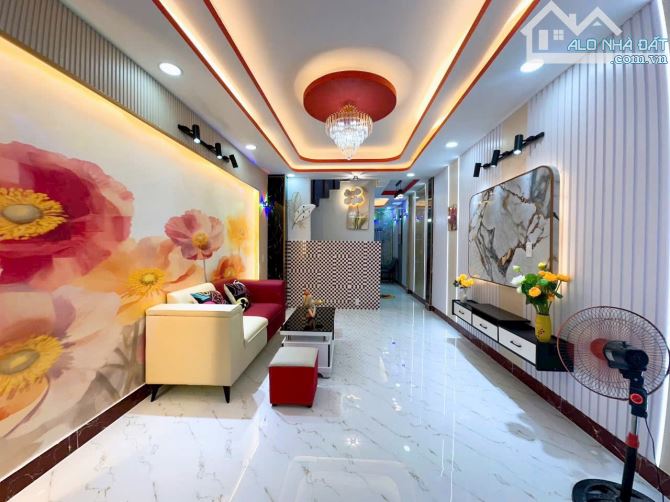 Nhà 2 Lầu Khu Tân Kim, 3 Phòng Ngủ. Full Nội Thất Đường Xe Hơi . Sổ Hồng Riêng - 2
