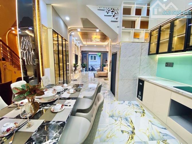 Bán Nhà Mới Xây, Hẻm Ô Tô Thông ,  Huỳnh Văn Nghệ F15 Tân Bình , 4 Tầng , 4x13m , 7xx Tỷ - 2