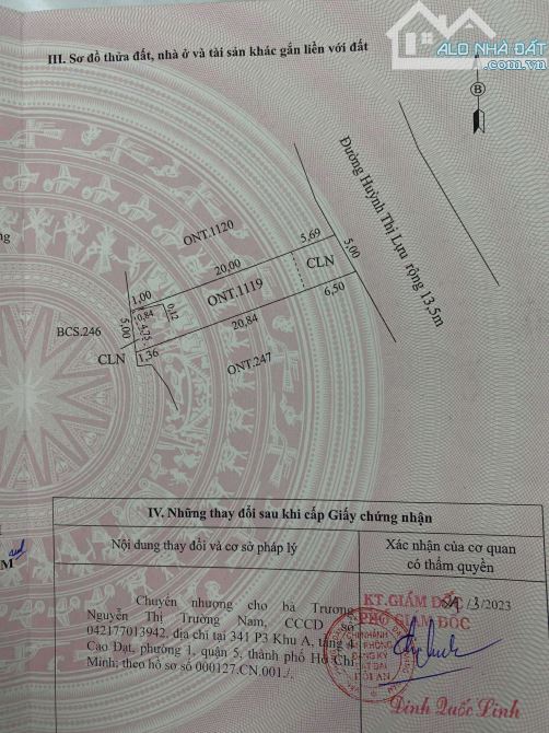 📌📌📌LÀM VIỆC TRỰC TIẾP GIÁ TỐT !!!Bán lô mặt tiền huỳnh thị lựu hội an - 2