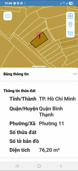 BÌNH THẠNH 76M2, 3 TẦNG, HẺM 4M, 7 TỶ 6 THƯƠNG LƯỢNG. - 3