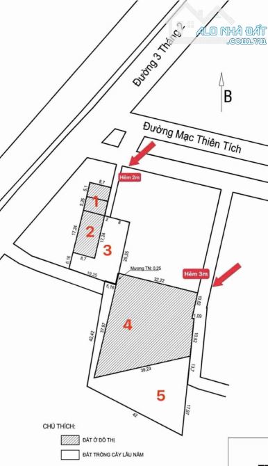 Bán 2500 m2 đường Mạc Thiên Tích xéo Đại Học Cần Thơ - 62 tỷ (thương lượng) - 3
