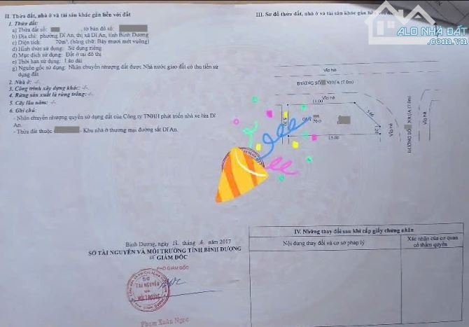 4,8Tỷ TL🔥Bán đất Góc 2MT_70m2 đối diện Chung Cư gần Vincom 550 chỉ 500m p.Dĩ An, Tp.Dĩ An - 4