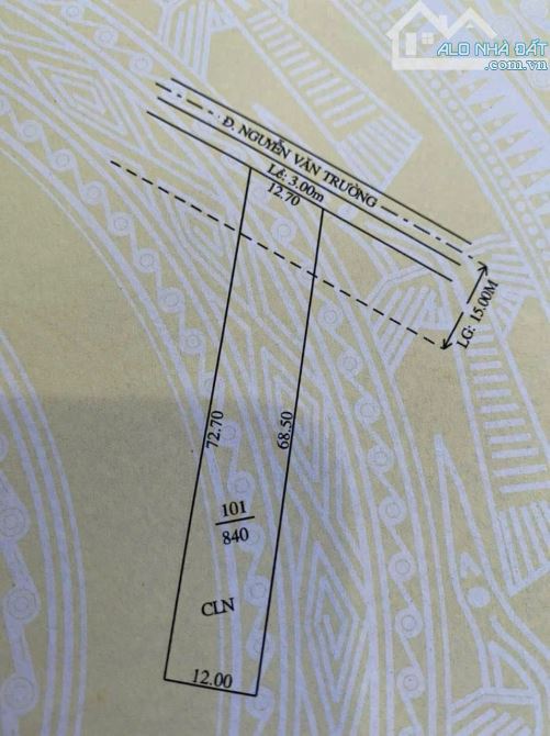 BÁN 840m2 ĐẤT MẶT TIỀN ĐƯỜNG NGUYỄN VĂN TRƯỜNG GẦN TRƯỜNG ĐẠI HỌC FPT , CẦN THƠ - 4