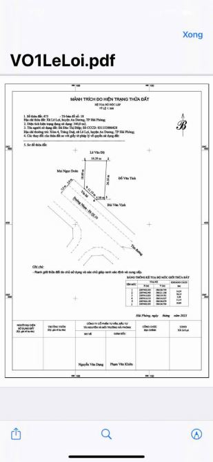Chính chủ gửi bán  340m đất 03 tràng duệ lê lợi an dương - 4