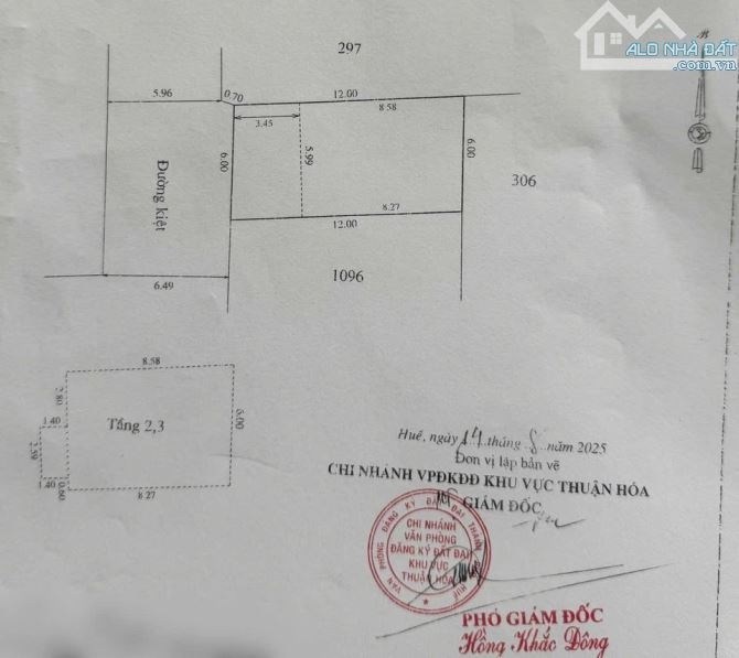 🔥 BÁN NHÀ 3 TẦNG CÁCH MẶT TIỀN Phạm Văn Đồng 50M  👉 Vị trí: kiệt ô tô 6m đường Diệu Quan - 5