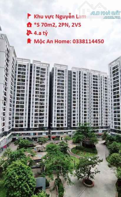 Bán căn góc 70m2, 2PN, 2VS chung cư Hope Residences, Nguyễn Lam - 5