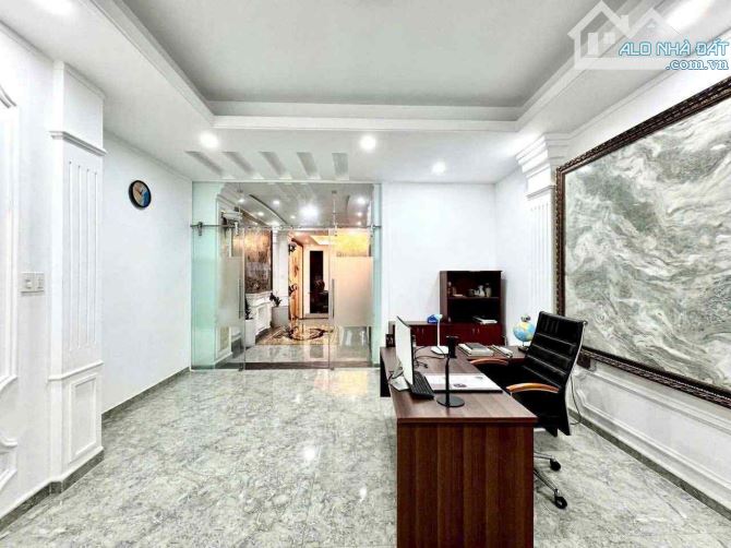 KHU HIẾM NHÀ BÁN, 100M2, NGANG 5 CÓ HẦM, THANG MÁY, ĐƯỜNG PHAN VĂN TRỊ, CHỈ 17 TỶ - 5