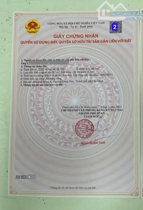3,85Tỷ TL🔥Bán 2 Lô đất 4,5x20m_Gần BigC GO 1km, p.Đông Hòa, Tp.Dĩ An - 6
