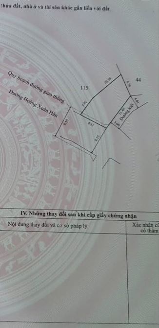 BÁN ĐẤT TẶNG NHÀ 2 MẶT TIỀN ĐƯỜNG HOÀNG XUÂN HÃN, PHƯỜNG PHÚ XUÂN, TP HUẾ, CHỈ 2,4 TỶ - 6