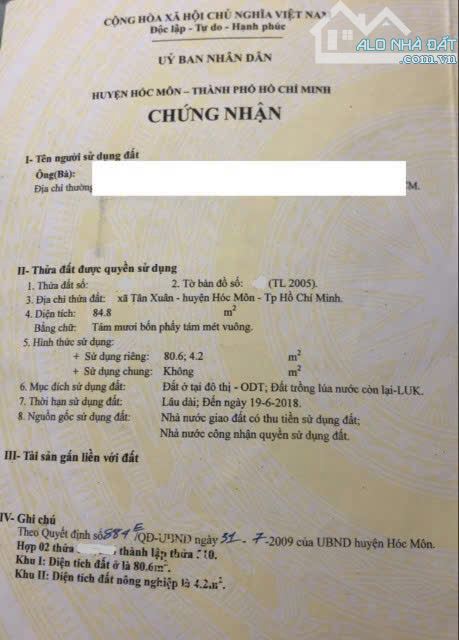 - GIẢM SÂU THÊM 250 TRIỆU BÁN GIÁ 850 TRIỆU NHANH CĂN 🏠 C4 MẶT NHỰA TÂN XUÂN. - 6