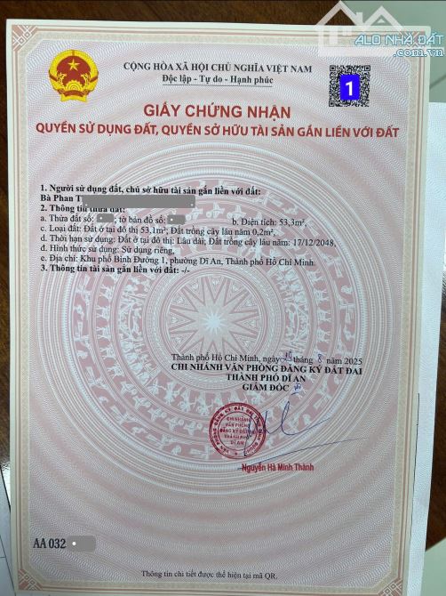 4 lô đất 53.1m2 2ty750 TL  cách Thủ Đức 100 bước chân, p.An Bình, Tp.Dĩ An - 7