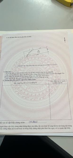 Bán Đất 73m Uy Nỗ, Đông Anh. Giá Rẻ Chỉ Nhỉnh 4 Tỷ, Full Tiện Ích. - 7