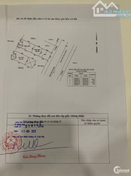 Bán nhà mặt tiền đường Tiền Lân 9 (đường TK 11 cũ), xã Bà Điểm, Hóc Môn 1 tỷ 050 - 8