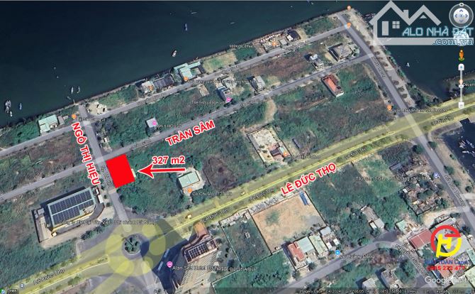 Cần bán lô góc 2 mặt tiền đường Ngô Thị Hiệu & Trần Sâm; ngay vịnh Thuận Phước. - 7