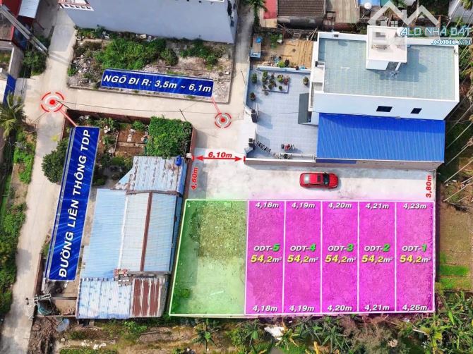 Trung tâm Hoa Động - Thuỷ Nguyên - Hải Phòng 🚘 đỗ cửa - giá chỉ 1,xx tỷ