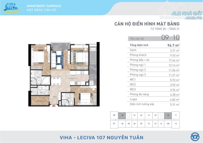 Bán chung cư trục Lê văn lương, 97m2, 3pn, giá chỉ 10,3 tỷ.slot oto