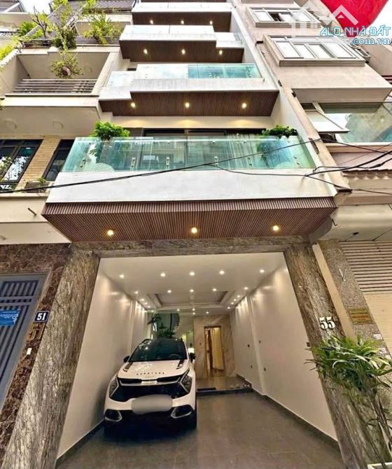 Khúc Thừa Dụ, Cầu Giấy, 7 tầng TM, 15M ra phố kinh doanh, ô tô vào nhà, 52m2 MT 4.2m 19 tỷ