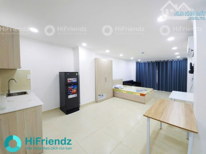 Cho thuê phòng quận 1 Tân Định bancol 35m2 full nội thất