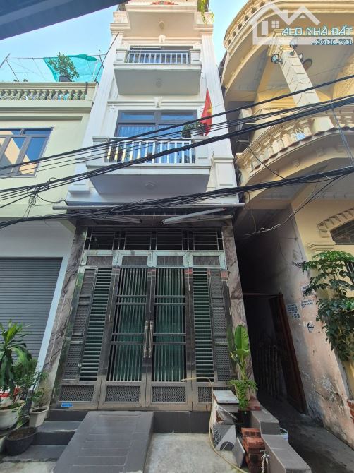 🪵4,15ty Bán nhà  4 tầng tại trần nguyên hãn,, lê chân.   mặt ngõ thông Trần Nguyên Hãn,