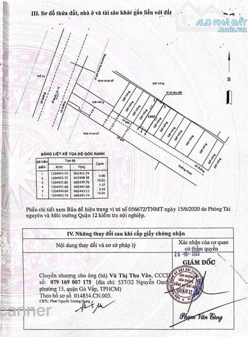 ✈️Bán đất thổ cư hẻm xe hơi tránh đường Hà Huy Giáp Quận 12- 64m2 (4x16)- chỉ 3,9 tỷ  ◾️
