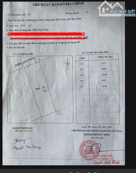 Bán Nhà 1.5 Tầng Khu 3 Đại Phúc, diện tích 55m2, mặt tiền hơn 4m, ô tô tránh nhau