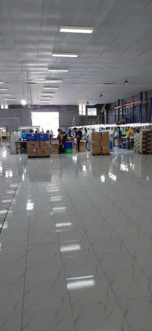 Cho thuê kho xưởng 1800m2 giá 100tr/tháng TP Thuận An, Bình Dương HCM.