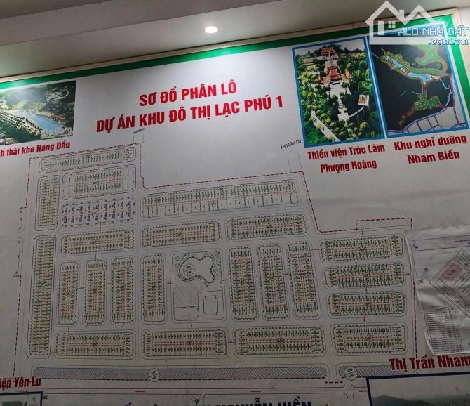 Bán Lô Dự Án Lạc Phú 1 Yên Dũng, Bắc Giang (Bắc Ninh Mới) , Sổ Đỏ sẳn . Giá Tốt Đầu Tư