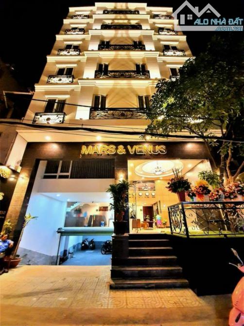 BÁN KS Mar& Venus SaiGon đường Cửu Long, P.2 | DT: 12x17m | Hầm, 7 Tầng | HĐT: 210tr |