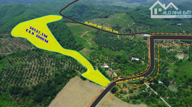 Bán Nhanh Lô Đất 30.527m² View Siêu Đẹp Khánh Nam – Khánh Vĩnh