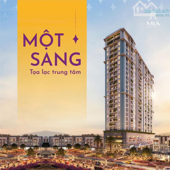 SỞ HỮU CĂN HỘ MIA CENTER POINT CHỈ VỚI TỪ 750 TRIỆU