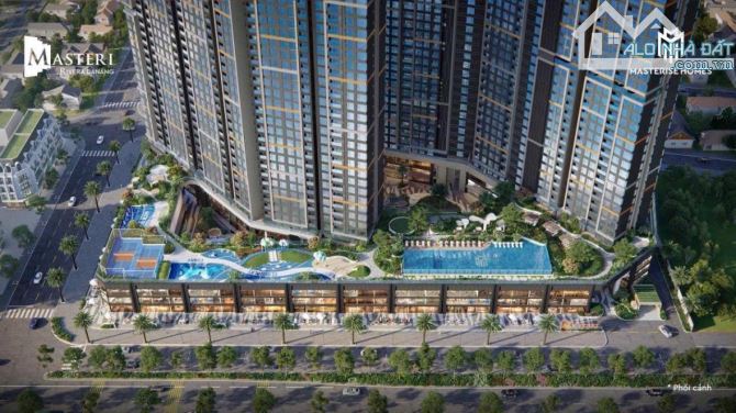 Căn 2PN view pháo hoa toà A Masteri Rivera Đà Nẵng còn sót lại, giá từ chủ đầu tư