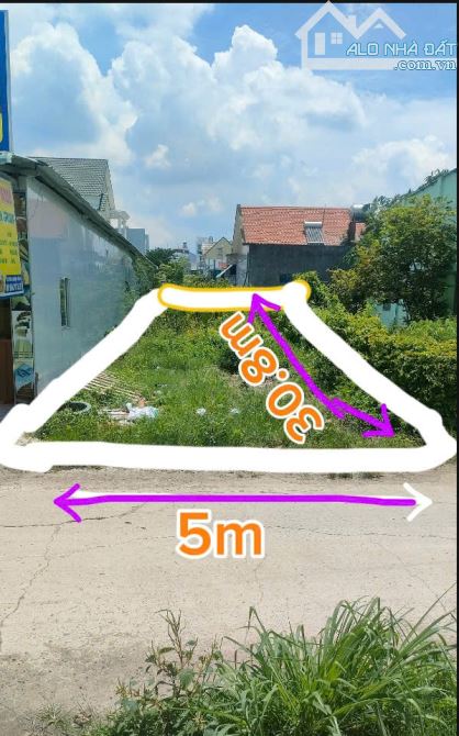 📌 BÁN ĐẤT ĐẸP 154M– KHU BÀU CÁ, FULL THỔ CƯ, GIÁ: 3 TỈ 7, AN PHƯỚC, LONG THÀNH