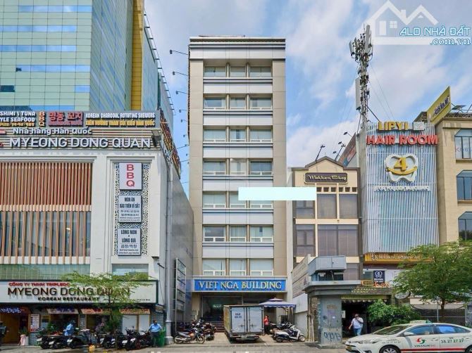 BÁN NHÀ MT TRẦN QUANG DIỆU P.14 Q.3-11X11M. CN 144M2 - GPXD HẦM,7 LẦU-HĐT 135TR/TH - 48 TỶ