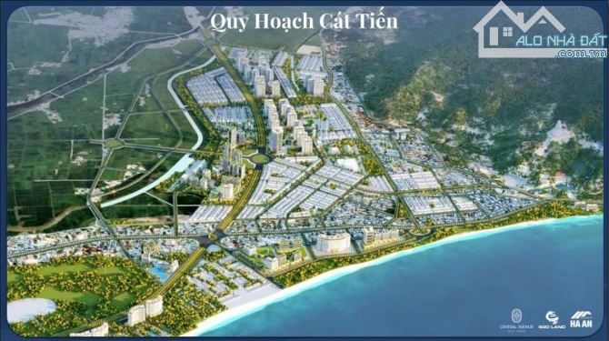 Cần bán lô đất 90m2 ngang 5m cách bãi tắm Cát Tiến 500m/ GIÁ 2ty0xx