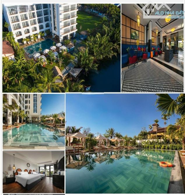 Siêu Phẩm Đầu Tư: Khách Sạn & Spa Resort 7 Tầng Trung Tâm Hội An – Hồ Bơi Vô Cực, 80 Phòng
