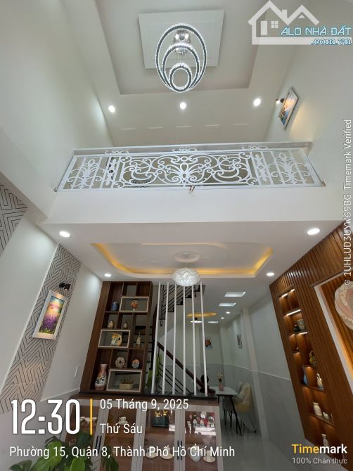 Hot! Nhà 4 tầng BTCT mới ở ngay Q8, 42m2 (3.6x12m), 4PN, full nội thất, nhỉnh 4 tỷ