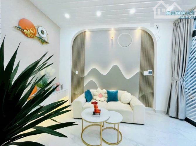 Nhà 3 tầng đúc BTCT khu phân lô hẻm ô tô thông giá 3,6 tỷ Đường số 5 P17 Gò Vấp - 10