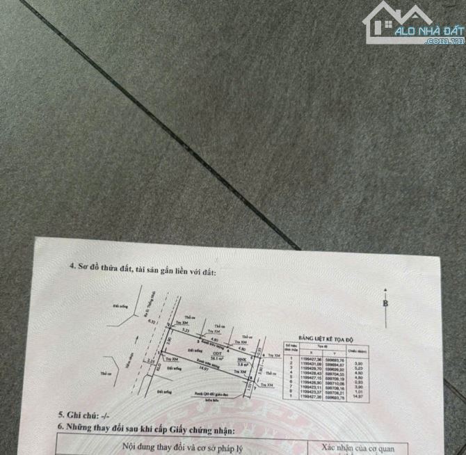 Bán đất khu đồng bộ 435 Thống Nhất, phường 11, GV ( 6 tỷ 3) - 1