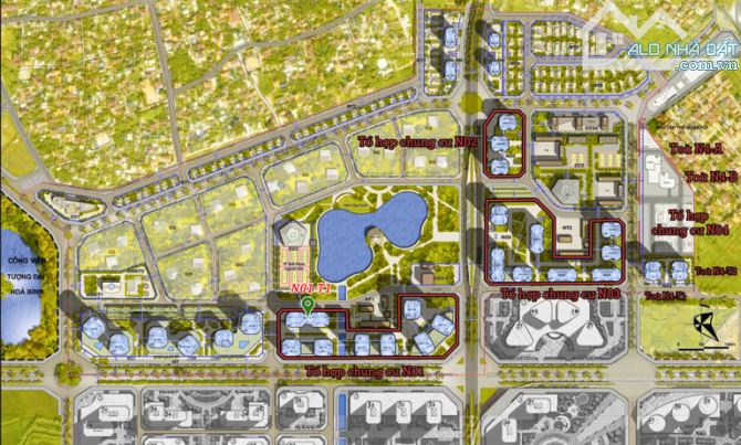 Cho thuê căn hộ 3 ngủ,slot ô tô N01T1 Ngoại Giao Đoàn,Bắc Từ Liêm chỉ 16 triệu/tháng - 1