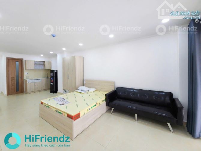 Cho thuê phòng quận 1 Tân Định bancol 35m2 full nội thất - 1