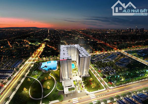 Cho thuê C/cư Prosper Plaza (65m2, 2PN, NT), đường Phan văn Hớn, Q12. - 1