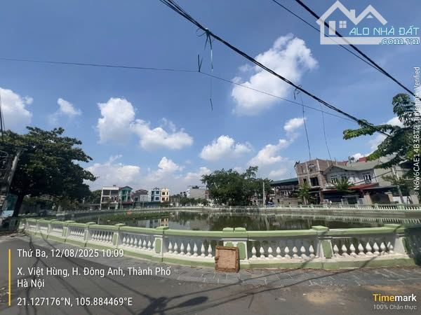 LÔ ĐẤT VÀNG – VIEW HỒ TRUNG TÂM VIỆT HÙNG 💥 📍 Ngay chợ, gần trường, sát trục chính 📐 Di - 1
