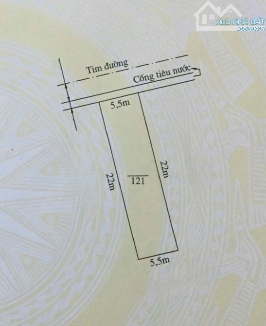 - Bán đất mặt đường Đông An gần Ngã 6 Cát Bi - Diện tích: 121m2 ngang 5.5m dài 22m - Thực - 1