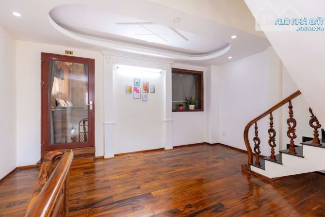 BÁN NHÀ 1 TRỆT 1 LỬNG 2 LẦU HẺM Ô TÔ VÕ THỊ SÁU, GẦN BIỂN BÃI SAU - 1