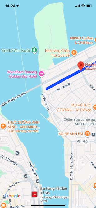 Bán Lô Đất Biệt Thự (ngang 10m) Đường Nguyễn Đình Hoàn , Nại Hiên Đông , Sơn Trà - 1